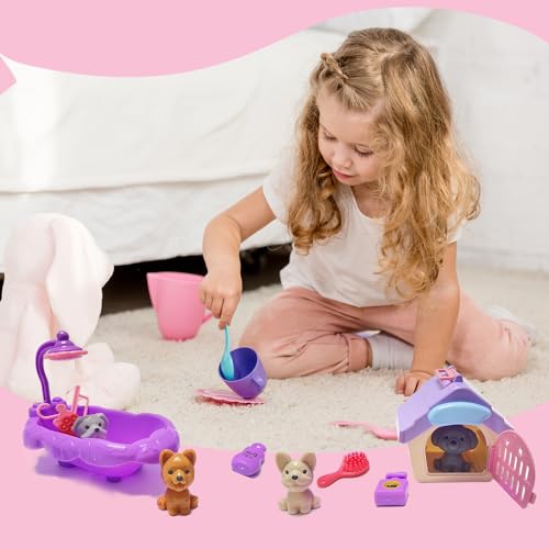 20 Pack Kids Bath Bombs with Surprise Puppy Dolls - Image 6