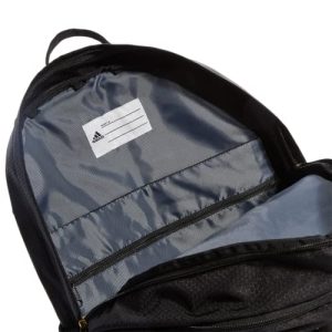 adidas Prime Backpack: Black/Gold Metallic, One Size