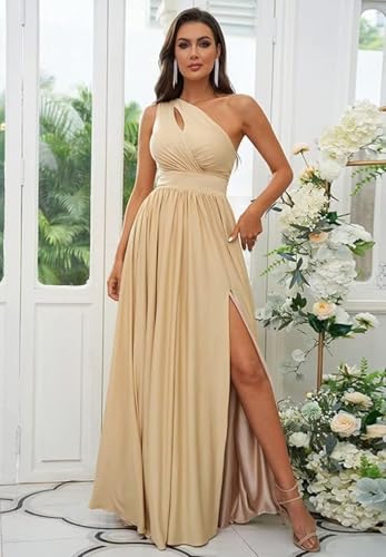Plus Size Chiffon Bridesmaid Dress - Burnt Orange Gown - Image 5
