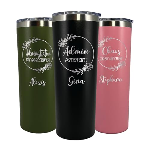 Personalized 22oz Tumbler - Admin Professionals Gift