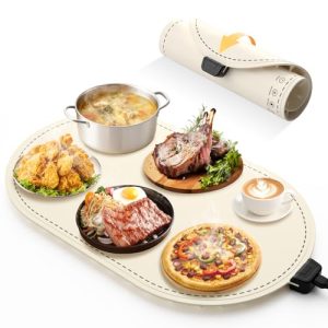 Electric Silicone Food Warming Mat – Fast Full-Surface Heat