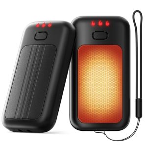Rechargeable Hand Warmers 2-Pack – Portable Electric Heat