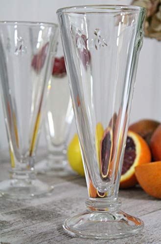 La Rochere Napoleon Bee Embossed Champagne Flutes Set - Image 2