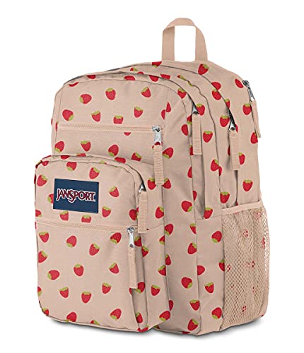 JanSport Laptop Backpack - Computer Bag - Strawberry Shower - Image 4