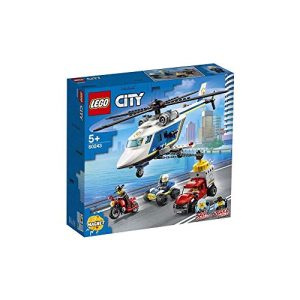 LEGO City Police Helicopter Chase Playset 60243 (212 Pcs)