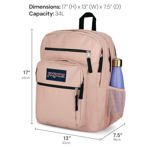 JanSport Laptop Backpack - Computer Bag - Strawberry Shower - Image 5