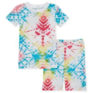 Burt’s Bees Baby Girls’ Tie-Dye PJ Set – Organic Cotton