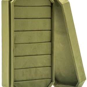 COWFEX Velvet Ring & Earring Organizer Display Tray