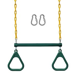 Jungle Gym Kingdom Trapeze Swing Bar Set – Green