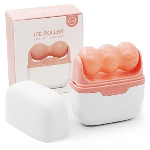 Ice Roller for Face & Eyes: 2-in-1 Skincare Tool & Case