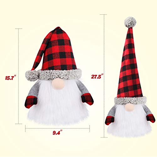 Large Swedish Tomte Gnome Christmas Tree Topper Decor - Image 6