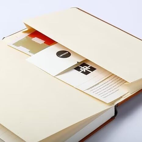 Lemome Grid Paper Notebook Hardcover - Pen Holder & Dividers - Image 6