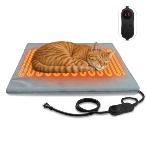 AFDUV Outdoor Waterproof Pet Heating Pad for Cats & Dogs
