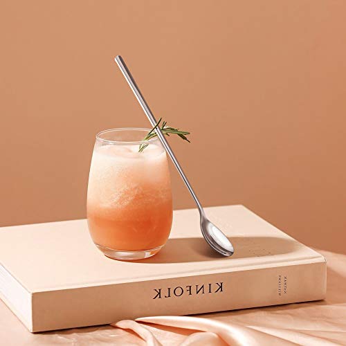 AOOSY 9-inch Stainless Steel Long Handle Spoons, Set of 6 - Image 8