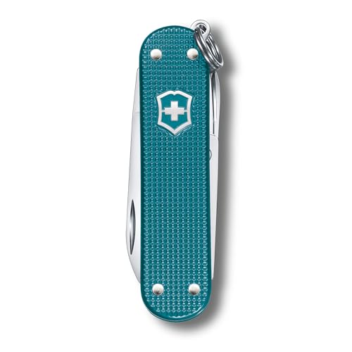 Victorinox Classic SD Alox Swiss Army Knife - 5 Functions, Blue - Image 2
