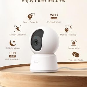 ARENTI 4MP Indoor Security Camera with Super Night Vision