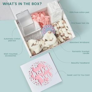 Automatic Cotton Pad Dispenser & Spa Set for Women