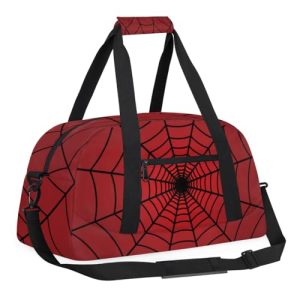 Kids Spider Web Duffel Bag – Travel, Gym, Overnight