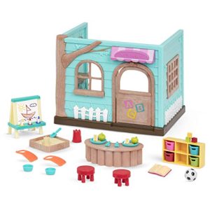 Li’l Woodzeez Nursery Playset – Dollhouse Furniture & Fun