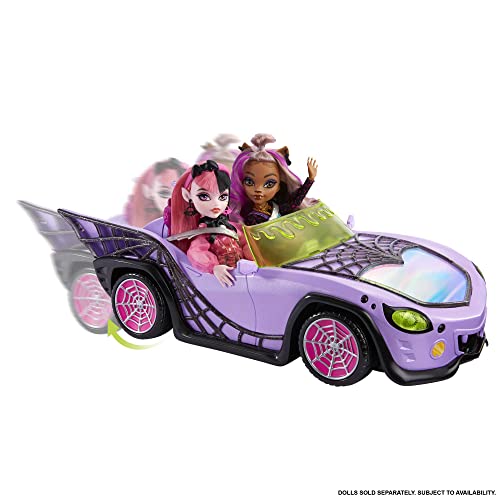 Monster High Ghoul Mobile Toy Car with Pet & Cooler - Image 5