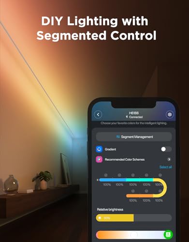 Govee Skyline Kit: Smart RGBWWIC LED Strip Lights for Home - Image 4