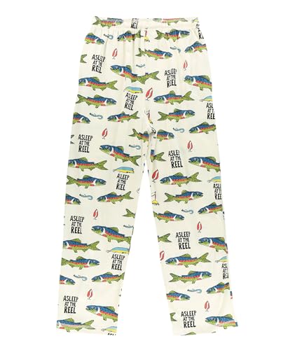 Lazy One Men's Funny Ocean Fishing Pajama Lounge Pants - Image 5