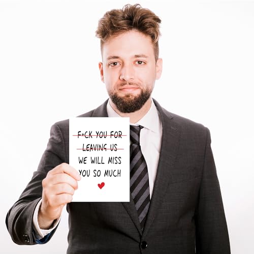 Funny Coworker Leaving Card: Farewell & New Job Wishes - Image 7