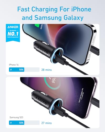 Anker 52.5W USB-C Car Charger with 30W Cable - Image 5