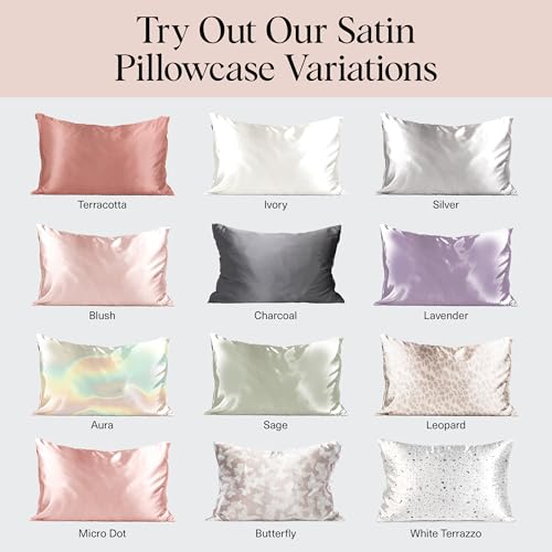 Kitsch 3PC Satin Sleep Set: Pillowcase, Scrunchie & Eye Mask - Image 7