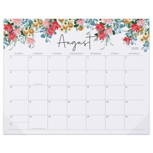 Jokotha 2025-2026 Magnetic Fridge Calendar – Floral Design