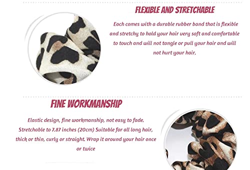 Chic Leopard Print Hair Accessories Bundle (4-Pack) - Image 4