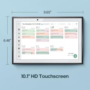 LQN-TOUCHTIME: 10.1″ Smart Digital Wall Planner 2026
