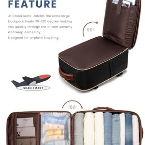 LOVEVOOK 40L Women’s Travel Backpack – Flight Approved Carry-On