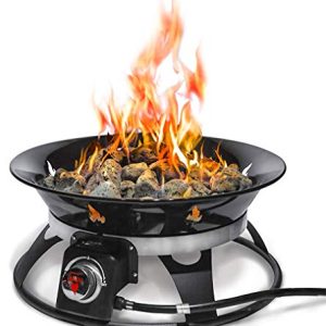 Outland Living Portable 21″ Propane Fire Pit – 58,000 BTU
