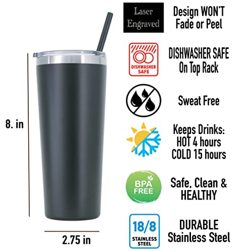 Personalized 22oz Tumbler - Admin Professionals Gift - Image 3