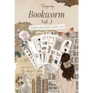 Rongrong Bookworm Planner Stickers for Book Lovers