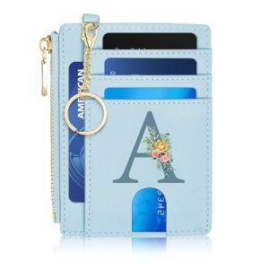 Slim Minimalist RFID Blocking Card Holder for Women
