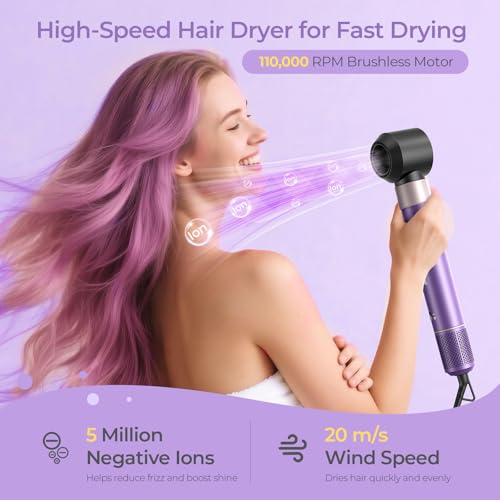 Vincofy 7-in-1 Hot Air Styler - Fast Drying & Volumizing - Image 5