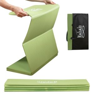 Folding Yoga Mat with Carry Bag – 6mm, Anti-Slip & Portable