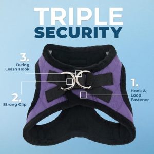 No-Pull Dog Harness – Reflective All-Weather Mesh & Plush