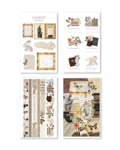 Rongrong Bookworm Planner Stickers for Book Lovers - Image 5