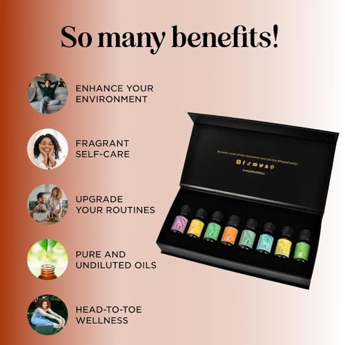 Pure Essential Oil Set for Diffuser - Home, Travel & Self Care - Image 3