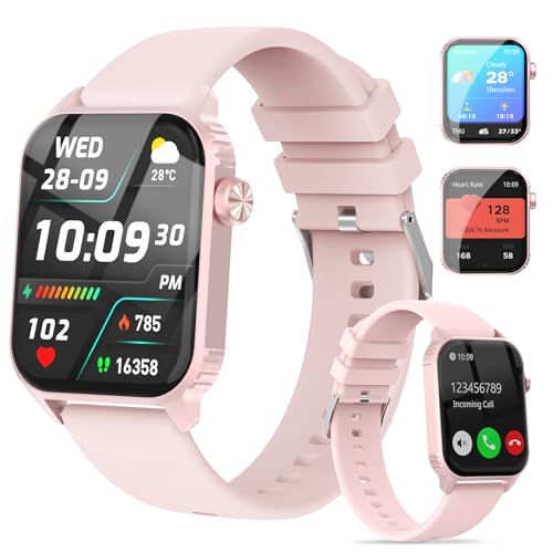 TRAUSI 1.83" HD Smartwatch: Bluetooth Call, 120 Sports Modes