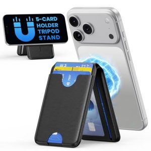 Nepagz MagSafe Leather Wallet for iPhone – RFID & Stand