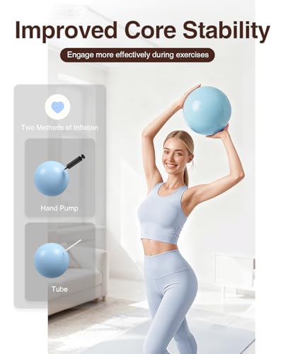Pilates Home Workout Kit: Ring, Ball & Bands for Women - Image 6