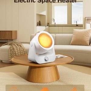 1500W PTC Ceramic Space Heater – 100° Oscillation, 2S Heat