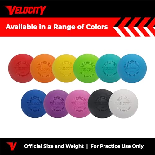 Velocity Practice Lacrosse Balls - Official Size & Weight - Image 4