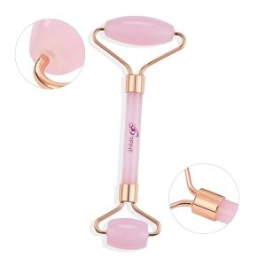 Jade Roller & Gua Sha Set: Face Massage for Skincare