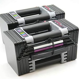 PowerBlock Elite EXP Adjustable Dumbbells (5-50 lb Pair)