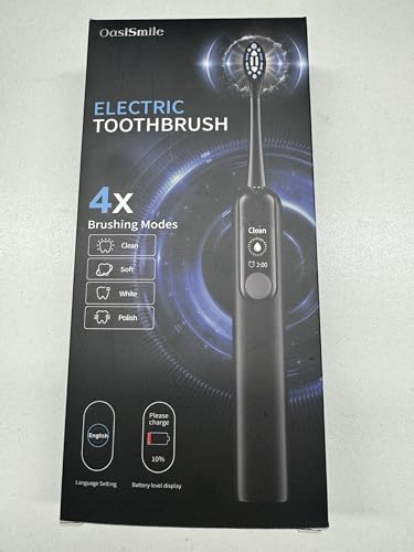 OasiSmile Sonic Electric Toothbrush: LED Display, 4 Modes - Image 8